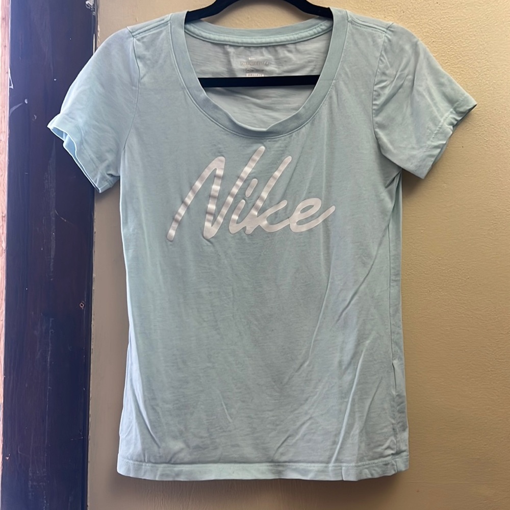 This is a Nike shirt. It happens to also be a XS.
